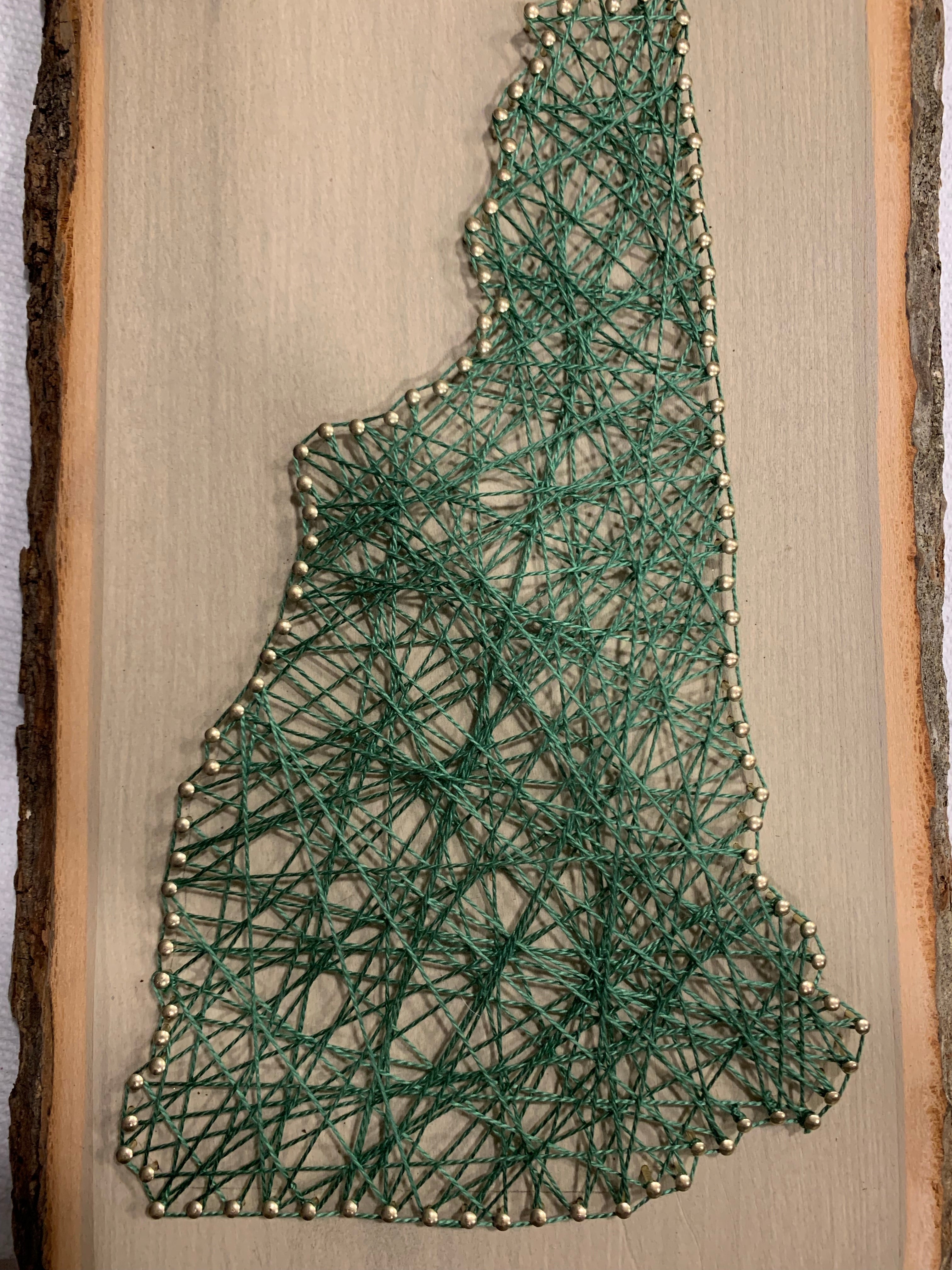 State of New Hampshire String Art